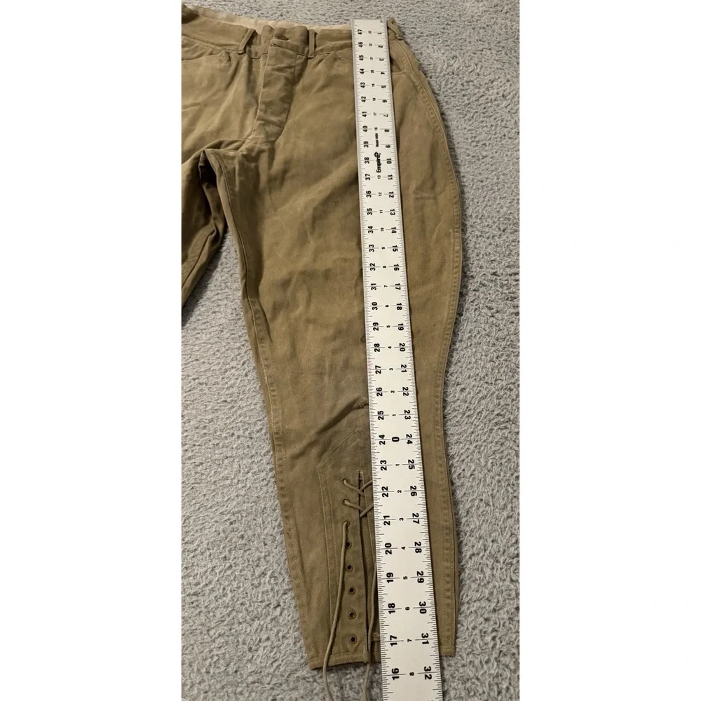 Men's VTG 30s 40s Boy Scout Khaki Breeches / Button Fly‎ Pants 1930s